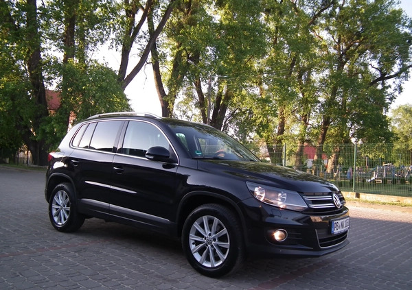 Volkswagen Tiguan cena 41900 przebieg: 247635, rok produkcji 2012 z Orneta małe 301